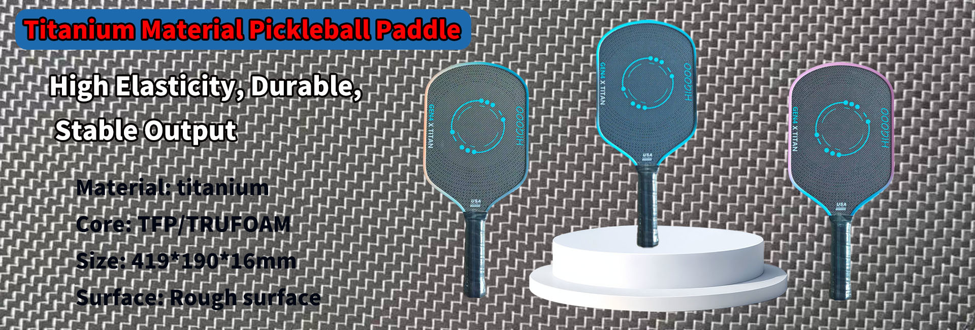 quality Thermoformed pickleball paddle factory