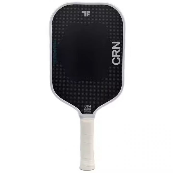 Custom heat-pressed Pickleball racket with CRBN-style high-density 100% ...